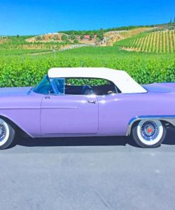 Classic Purple Car Paint By Numbers