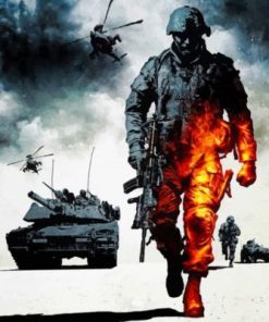 WW2 German Tanks Paint By Numbers