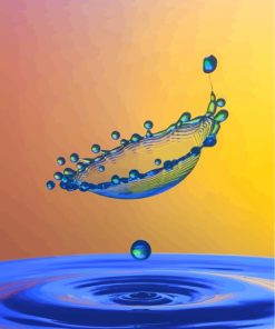 Aesthetic Water Drop Paint By Numbers