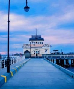 Melbourne Australia Scenic Paint By Numbers