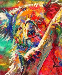 Colorful Koala Masterpiece Paint By Numbers