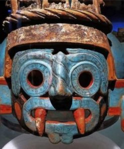 Tlaloc Aztec Rain God Paint By Numbers