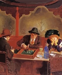 Jean Beraud Paint By Numbers