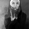 Monochrome Gothic Nun Paint By Numbers