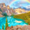 Banff National Park Scenic Lake Paint By Numbers