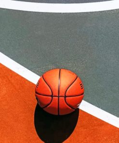 Basketball Aesthetic Sports Paint By Numbers