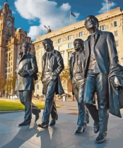 Liverpool Beatles Journey Paint By Numbers