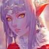 Anime Elf Girl Art Paint By Numbers