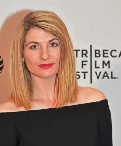 English Actress Jodie Whittaker Paint By Numbers