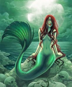 Enchanting Mermaid Fantasy Paint By Numbers