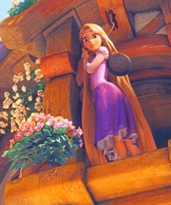 Rapunzel Disney Princess Paint By Numbers