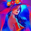 Colorful Sugar Skull Women Paint By Numbers
