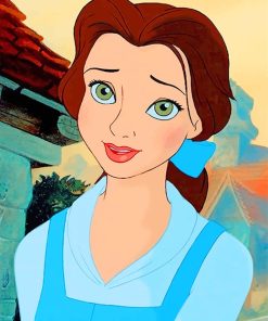 Belle Disney Princess Paint By Numbers