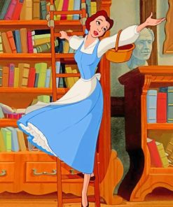 Belle Disney Princess Paint By Numbers