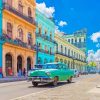 Vintage Havana Car Paint By Numbers