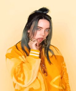 Billie Eilish Yellow Girl Paint By Numbers