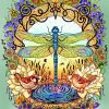 Dragonfly and Birds Paint By Numbers