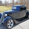 Classic Black 1933 Ford Paint By Numbers