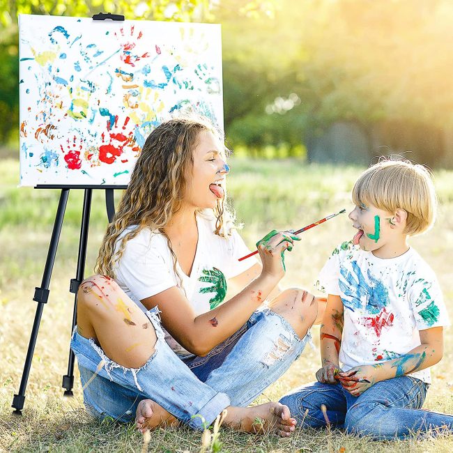 Black Tripod Easel Paint By Numbers