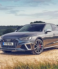 Black Audi S4 Engine Paint By Numbers