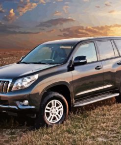 Black Toyota Land Cruiser Car Paint By Numbers