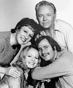 Classic Sitcom Characters Paint By Numbers