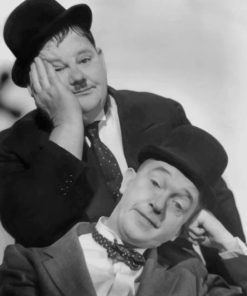 Laurel and Hardy Classic Paint By Numbers
