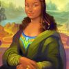 Black Woman Mona Lisa Paint By Numbers