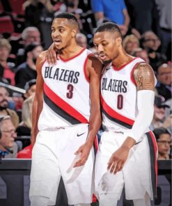 Portland Trail Blazers Paint By Numbers