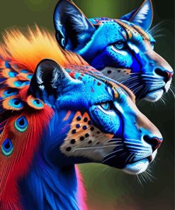 Creative Wildlife Fusion Paint By Numbers
