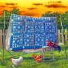 Blue Garden Quilt Paint By Numbers