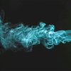 Blue Abstract Smoke Paint By Numbers