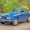 Blue Triumph Stag Classic Car Paint By Numbers
