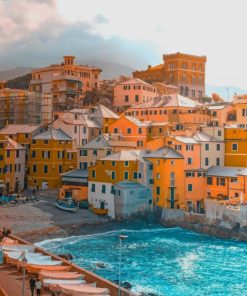 Boccadasse Beach View Paint By Numbers