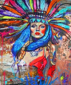 Bohemian Hippie Woman Paint By Numbers