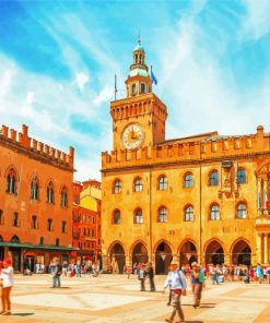 Bologna Cityscape Paint By Numbers