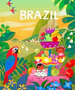 Brazilian Scenery Paint By Numbers
