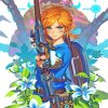 Zelda Breath Of The Wild Gaming Paint By Numbers