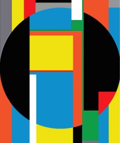 Colorful Abstract Art Paint By Numbers