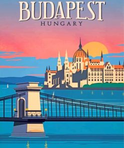 Budapest Cityscape Paint By Numbers