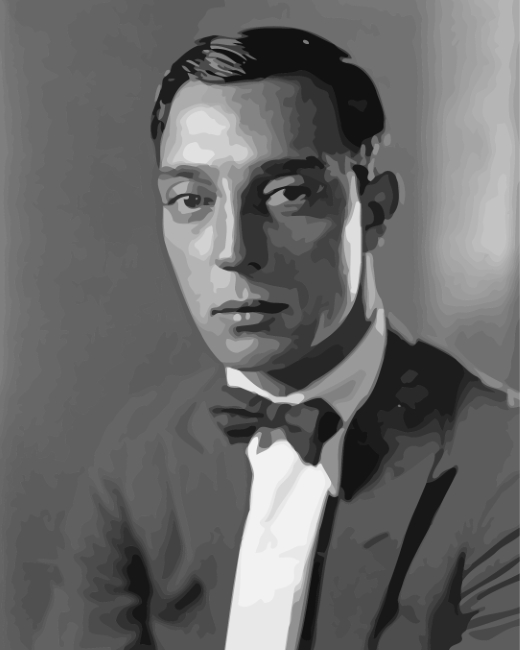 Finalizing the Buster Keaton artwork