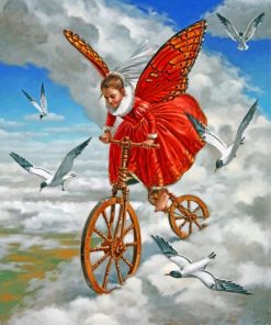 Fantasy Butterfly Paint By Numbers