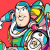 Colorful Buzz Lightyear Toy Story Paint By Numbers
