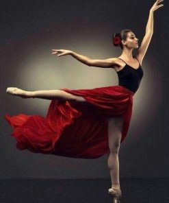 Graceful Ballerina Girl Paint By Numbers