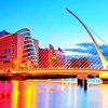 Samuel Beckett Bridge Dublin Paint By Numbers