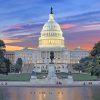 Washington Capitol Scenic Paint By Numbers