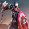 Captain America Avengers Paint By Numbers
