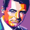 Cary Grant Hollywood Icon Paint By Numbers
