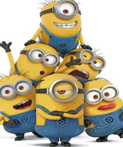 Minions Animation Paint By Numbers
