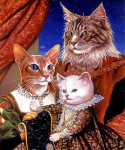 Mr Cat and Pets Paint By Numbers